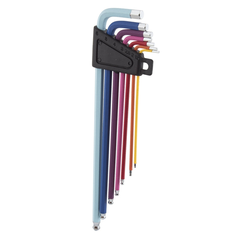 Sunlite 7pc Hex Wrench Set Allen Wrench Set 1.5/2/2.5/3/4/5/6