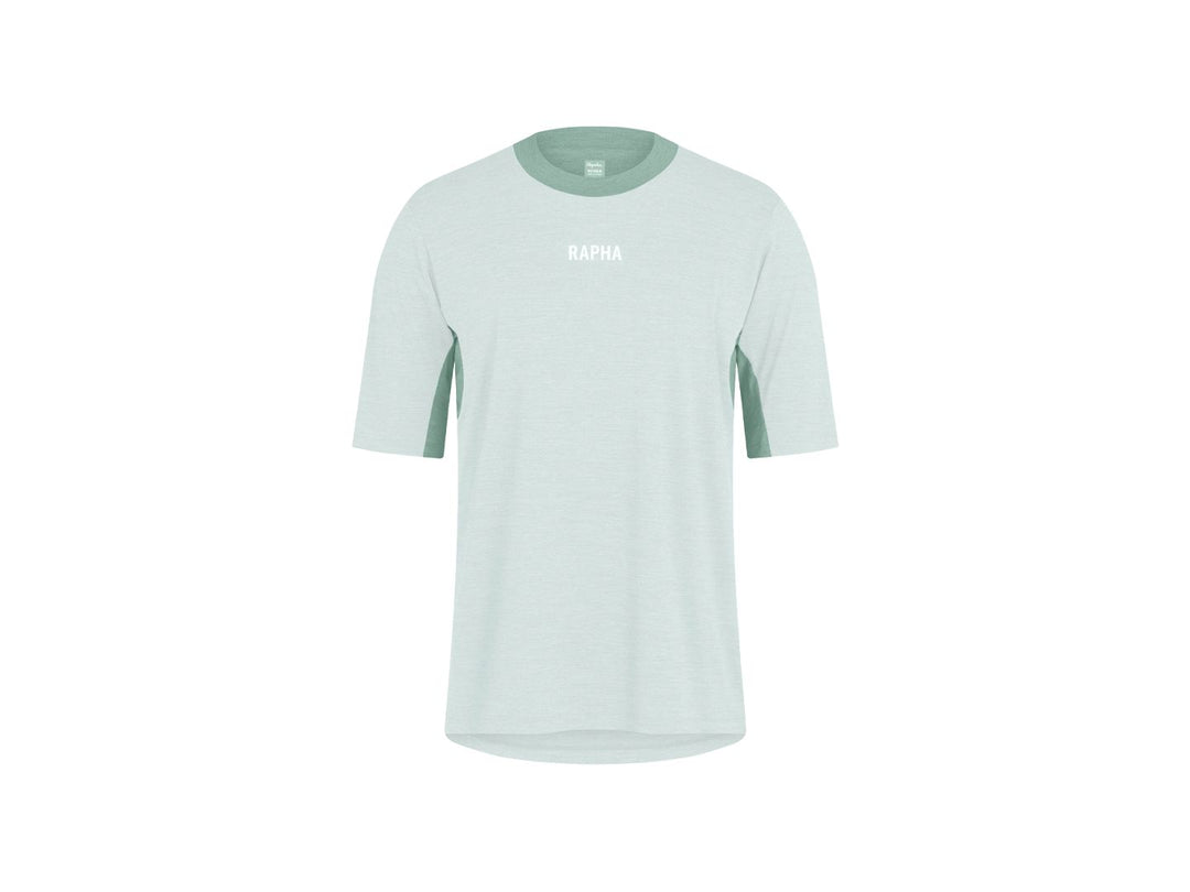 Rapha Trail Tech Tee Large Light Blue Shirt