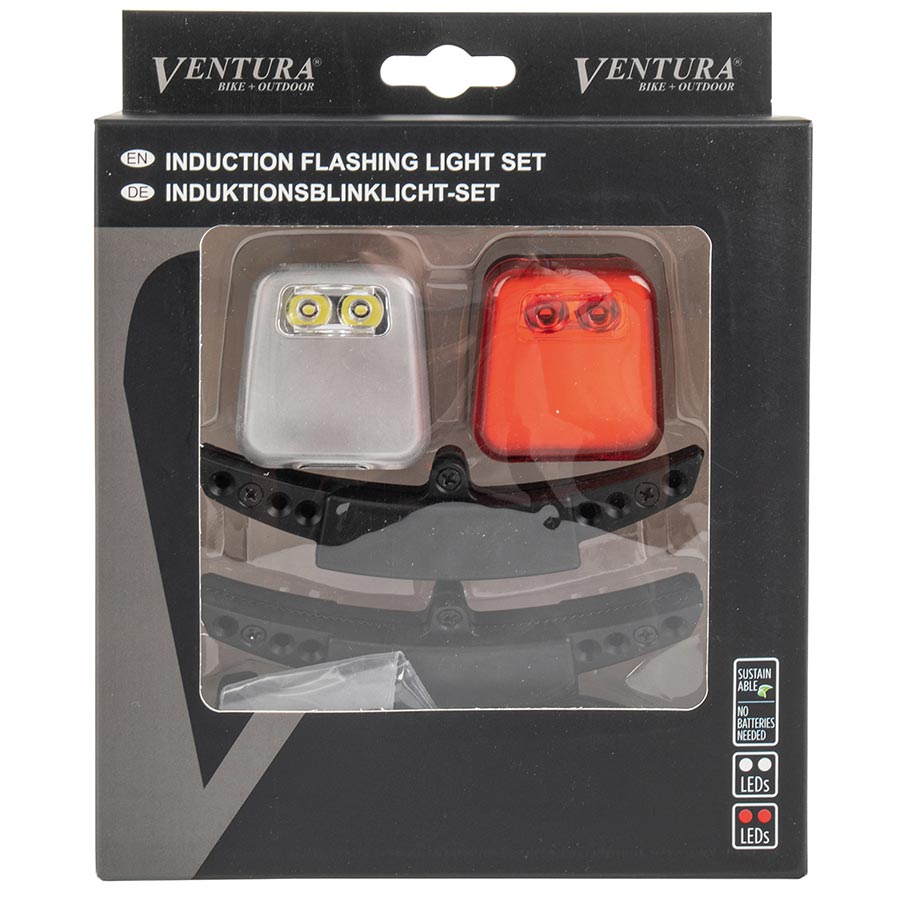 Ventura 2 LED Induction Light Light Set Black
