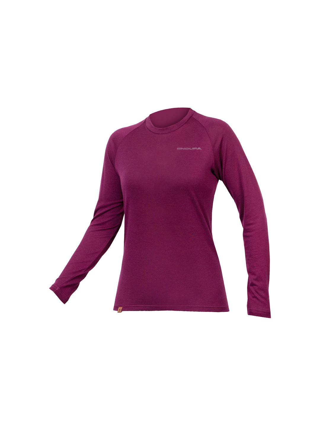 Endura BaaBaa Blend LS Women Large Dark Purple Baselayer