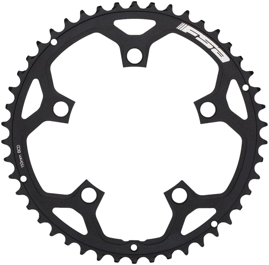 Full Speed Ahead Tempo Pro Road Chainring - 48t 5-Bolt 110mm BCD Aluminum BLK