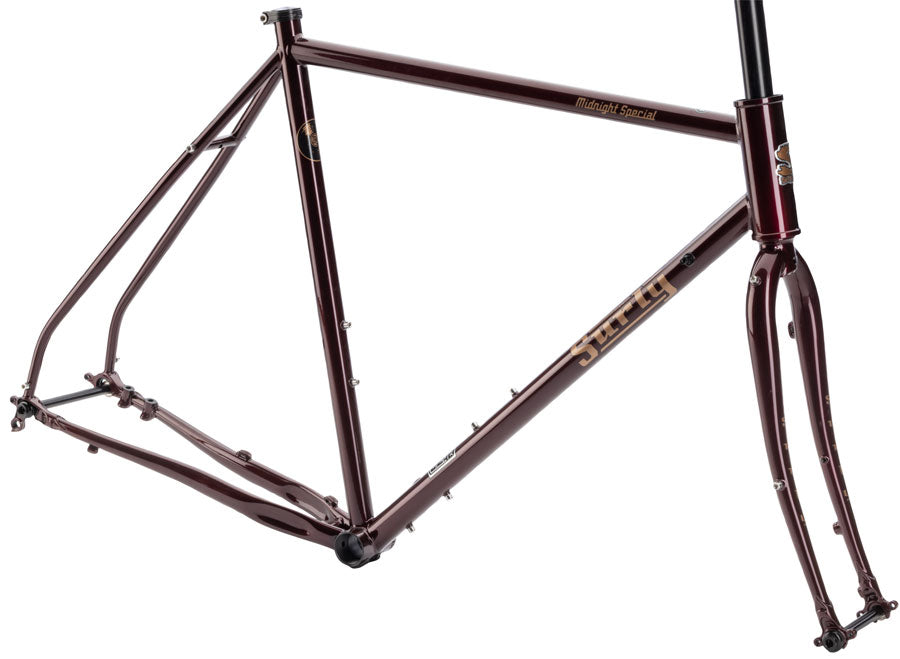 Surly Midnight Special Frameset - 650b/700c Steel Black Cherry Fizz 60cm