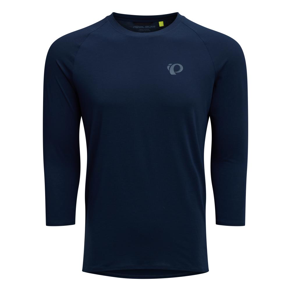 Men's Canyon Merino 3/4 Sleeve Jersey - Dark Navy / S