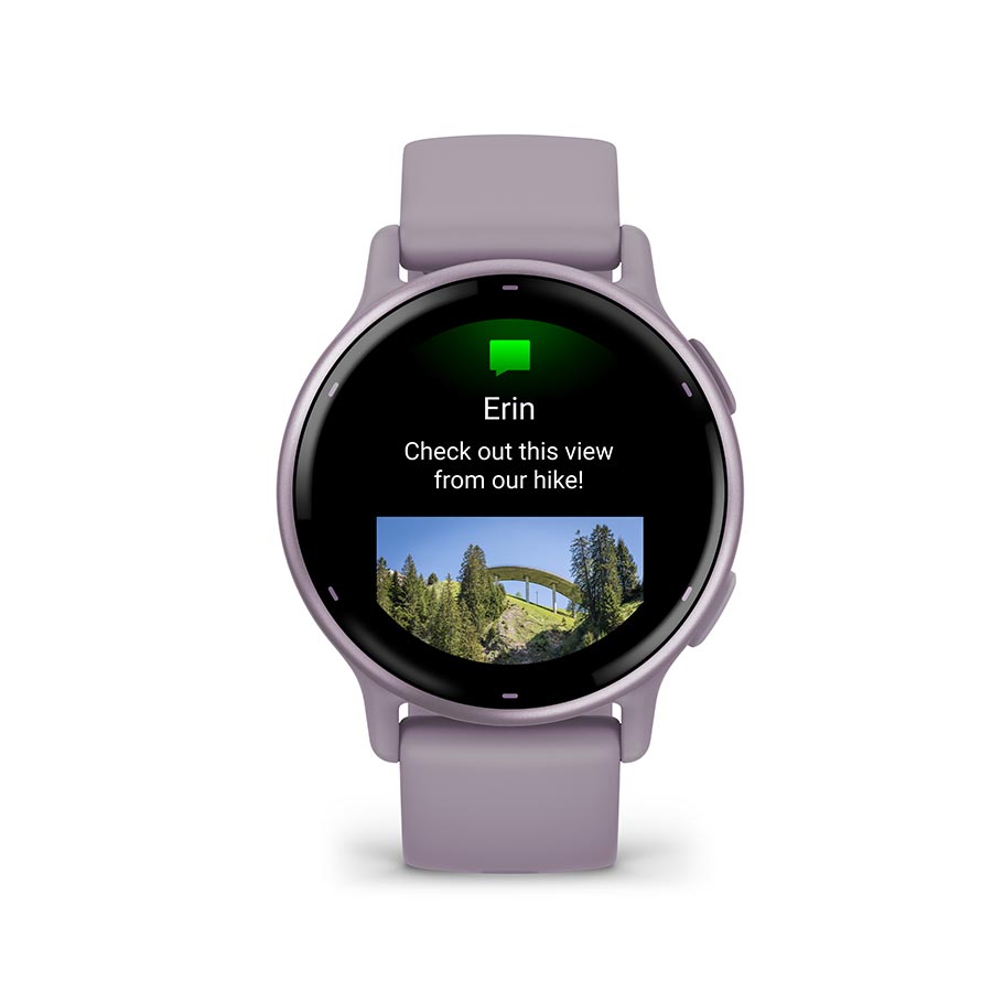 Garmin vivoactive 5 Watch Watch Color: Orchid Wristband: Orchid - Silicone