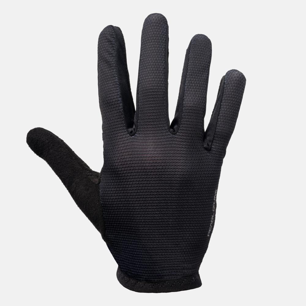 Men's Minimal Mesh Full Finger Gloves - BLACK / S