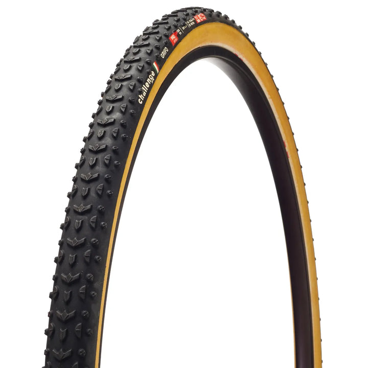 Challenge Tire Grifo Pro Tire TLR - 700 x 33 Black/Tan