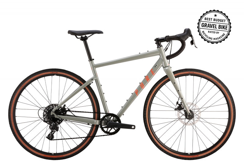 Pure cycles Adventure AL Step-Over 45 cm / XS Agave 700c Black 11 Speed Disc Brakes