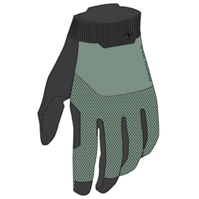 Endura Loop Full Finger Gloves Sage Green M 