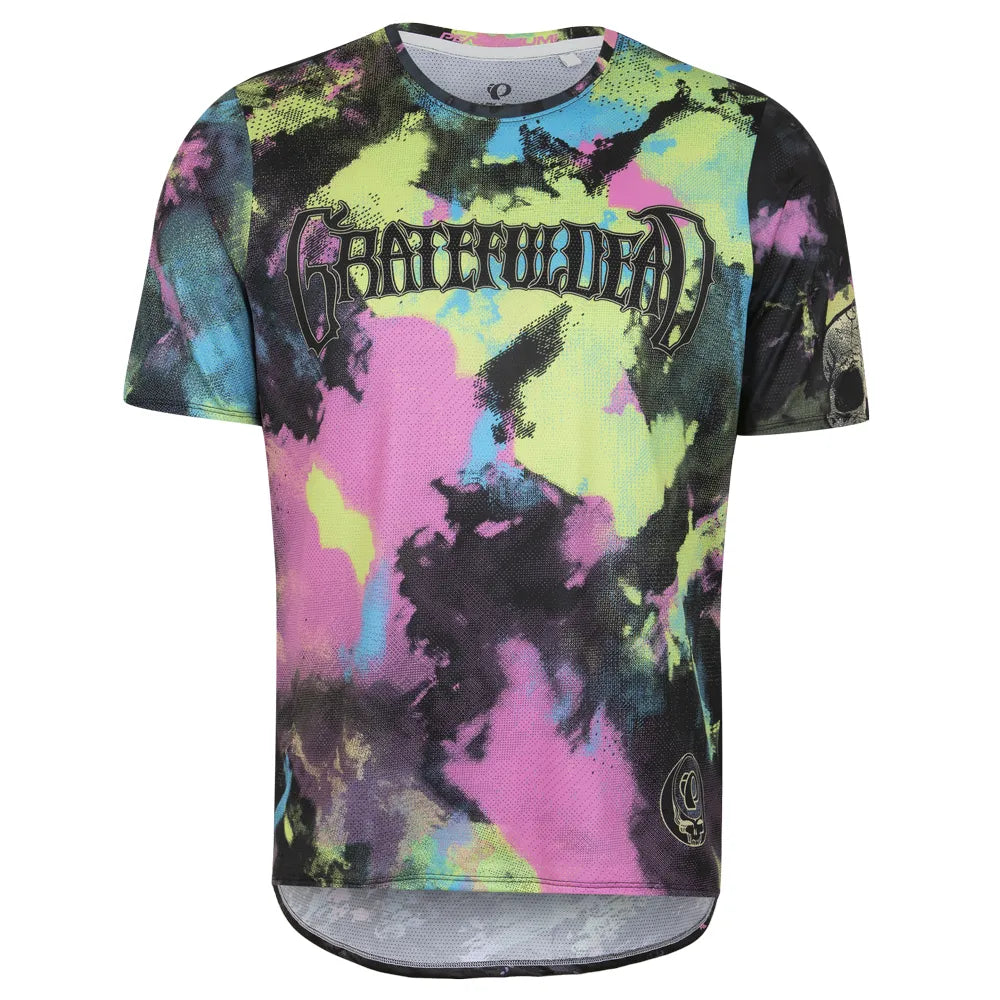 Grateful Dead x PEARL iZUMi Men's Wanderer Summit Short Sleeve Jersey - GD LOGO TERRAPIN/ROSE WANDERER / XXXL