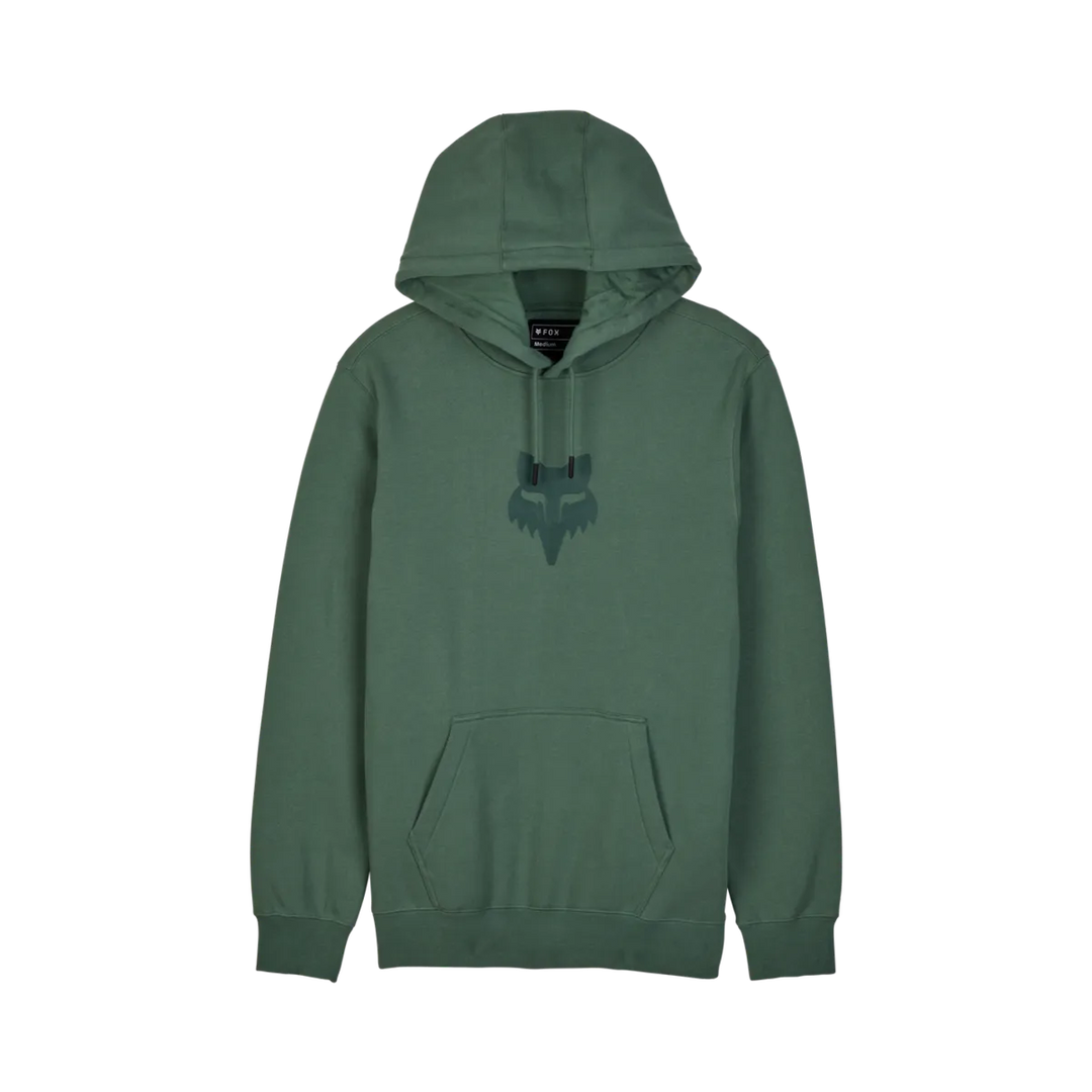 Fox Head Pullover Hoodie - Hunter Green / S