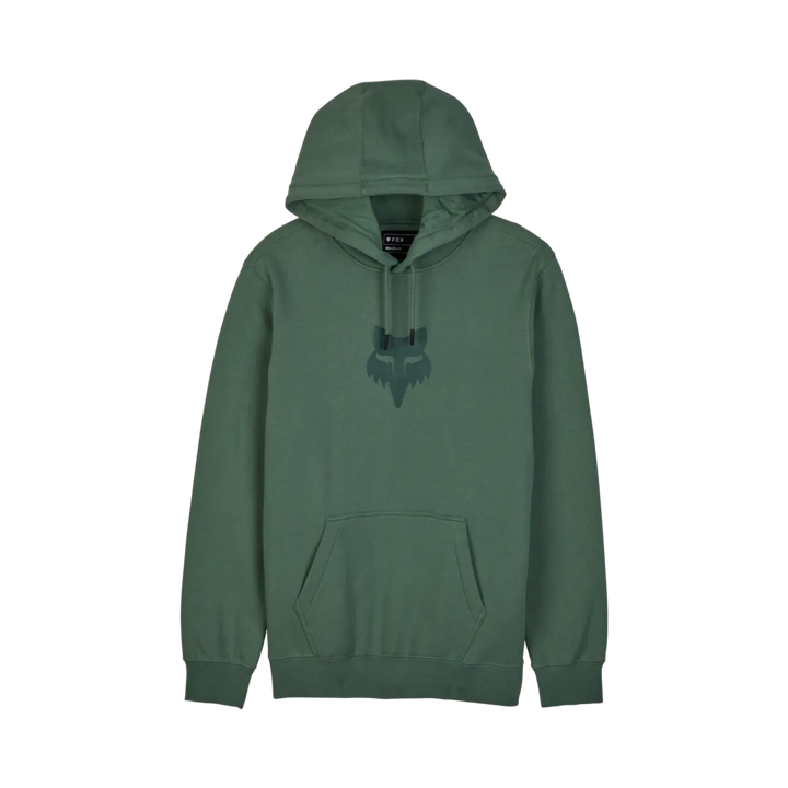 Fox Head Pullover Hoodie - Hunter Green / S