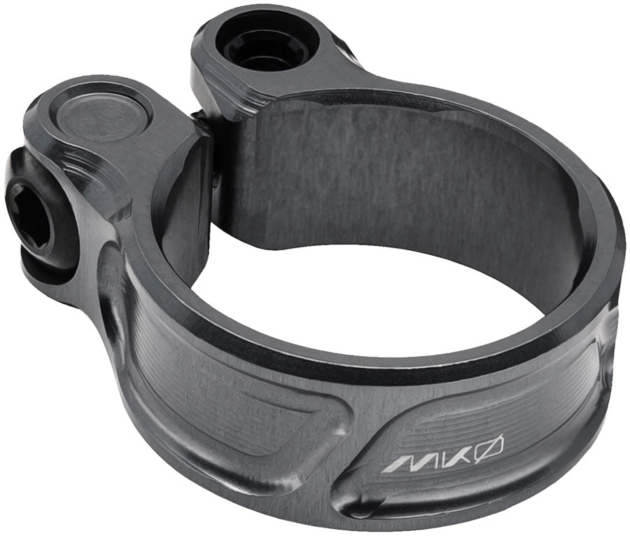 Wolf Tooth MK0 Seatpost Clamp - 31.8mm Bolt-On Shadow Gray