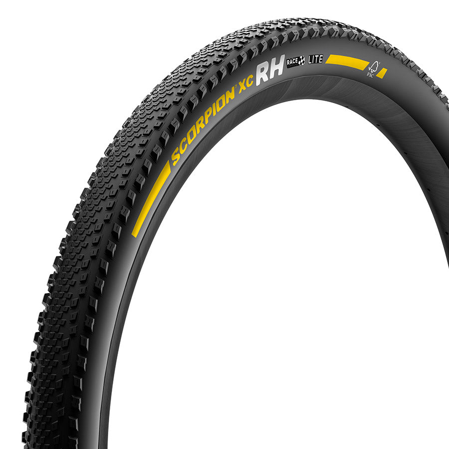 Pirelli Scorpion Race XC RH Mountain Tire 29x2.4 Folding Tubeless Ready Race XC Compound Lite 120TPI Team Edition