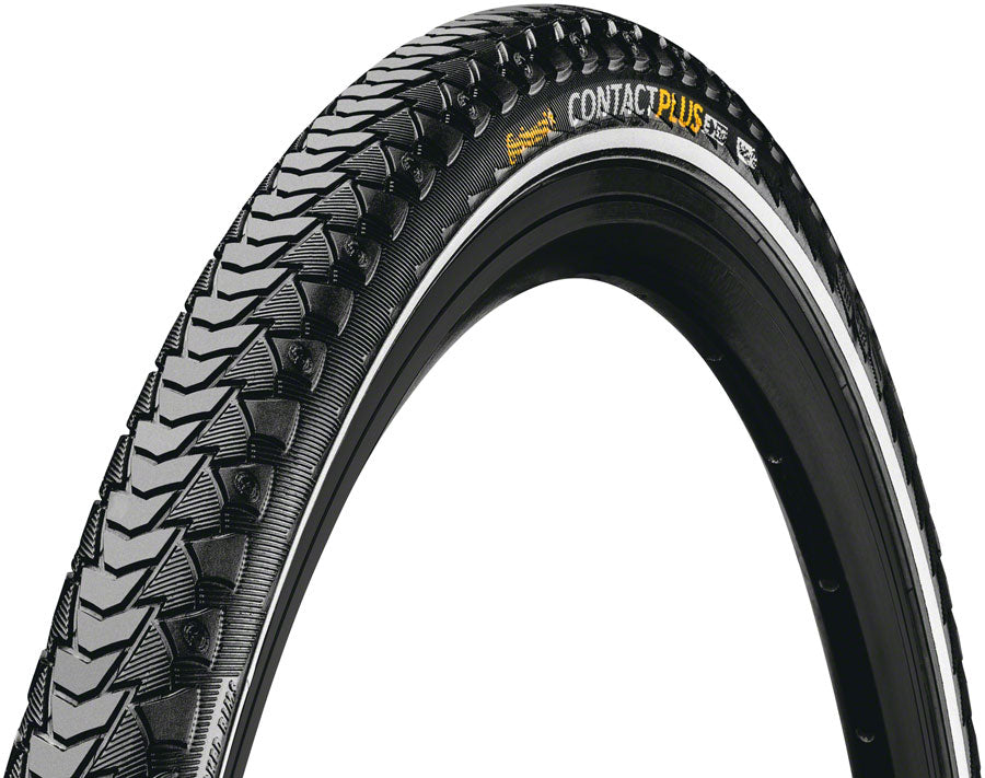 Continental Contact Plus Tire - 26 x 1.75 Clincher Wire BLK/Reflex SafetyPlus Breaker E50