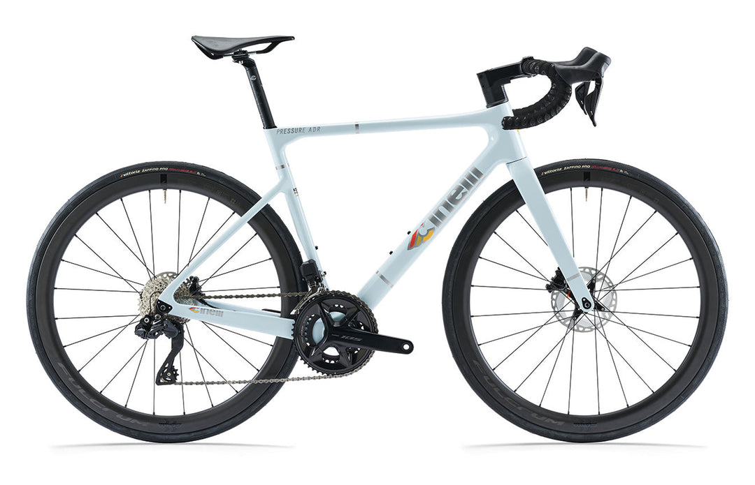 PRESSURE ADR - SRAM RIVAL AXS 2X12 - Sun Faded Laser Blue / XS/45