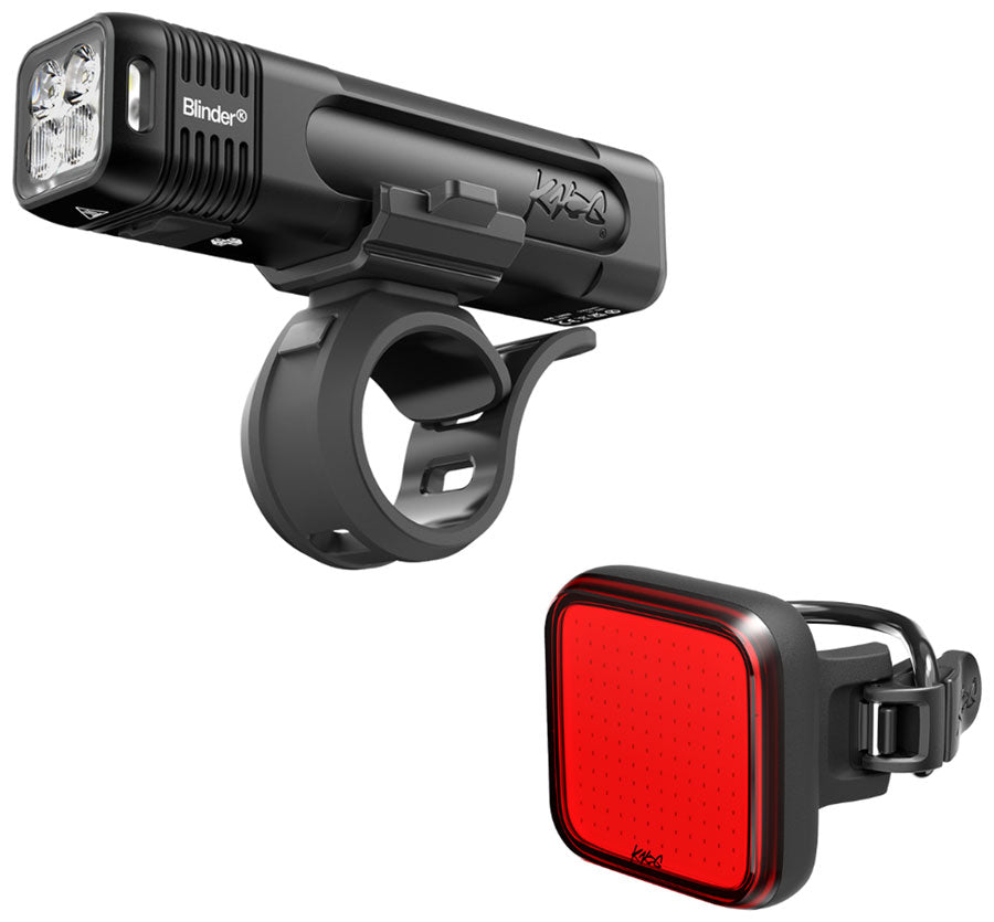 Knog Blinder 600/Blinder Square Headlight/Taillight Set