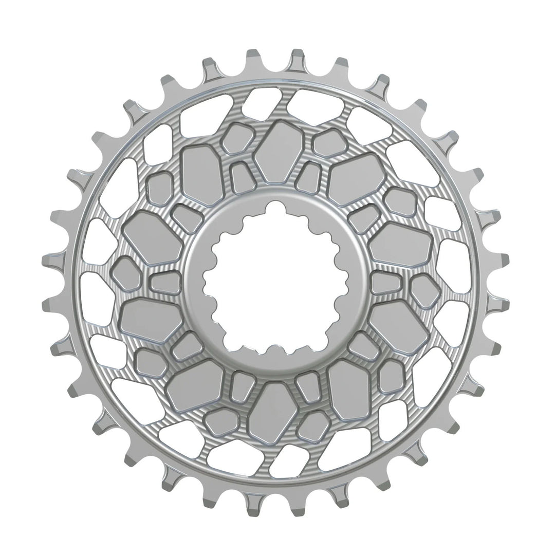 Works Components GEO Chainring SRAM 3-Bolt 30T Boost 3mm Slv
