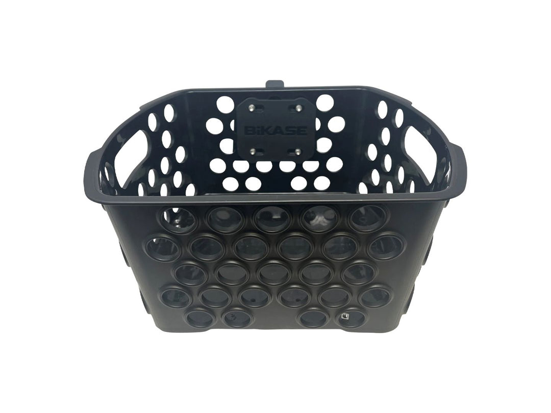 BiKASE Dairyman QR Black Front Basket
