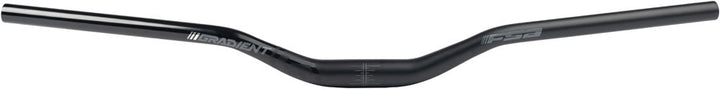 Full Speed Ahead Gradient Alloy Riser Handlebar - Aluminum 31.8mm Clamp 40mm Rise 800mm BLK