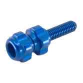 Paul Components Baby Groovy Barrel Adjuster Blue Each