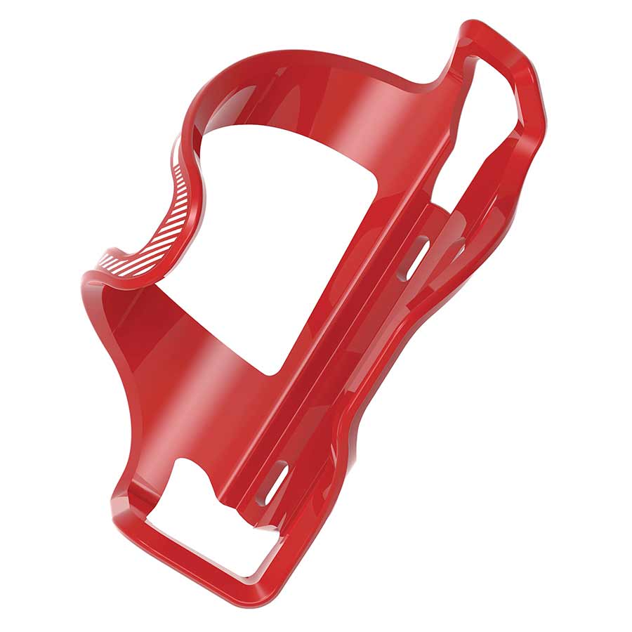 Lezyne Flow Side Load Bottle Cage Composite Right loading Red 48g