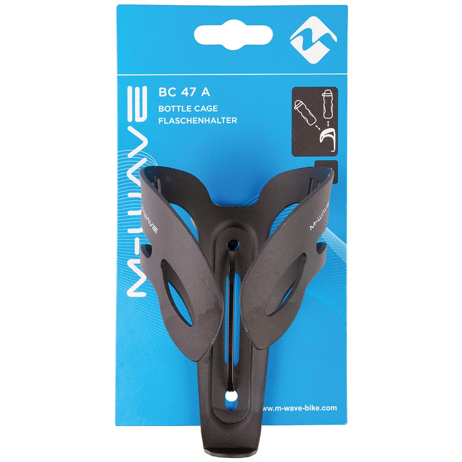 M-Wave BC 47-A Bottle Cage Aluminum 47g Black