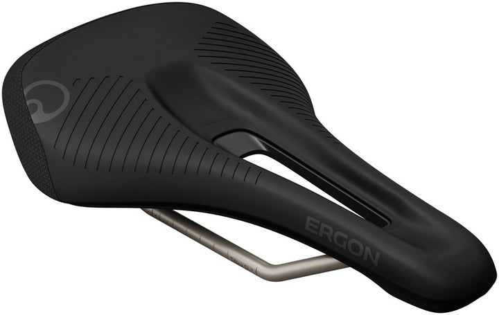 Ergon SMS Pro Saddle - TiNox SL Black Women's Medium/Large