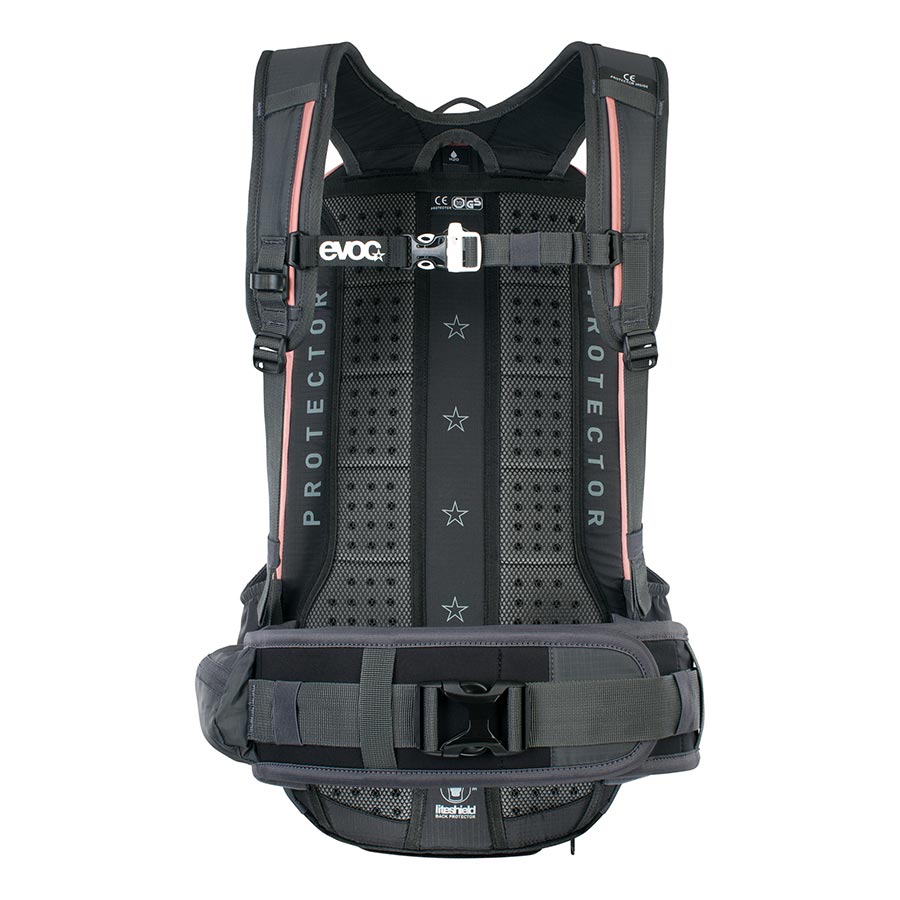 EVOC FR Enduro Protector backpack 16L Dusty Pink/Carbon Grey S