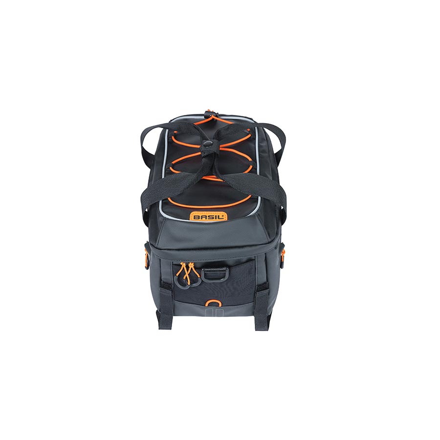 Basil Miles Trunk Bag 7L Black/Orange