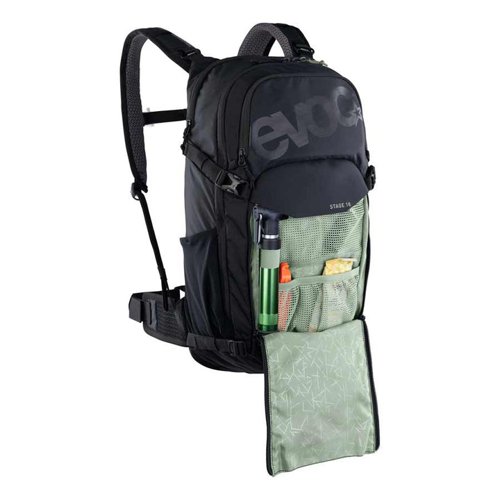 EVOC Stage 18 Hydration Bag Volume: 18L Bladder: Not included Black