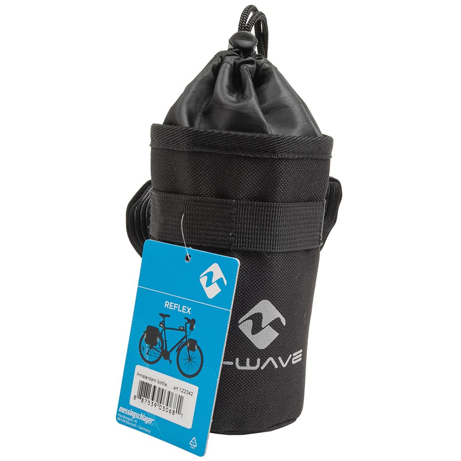 M-Wave Amsterdam Bottom Iso Handlebar Bag Black