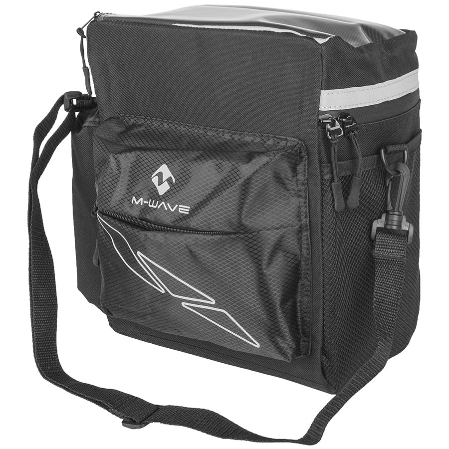M-Wave Utrecht Travel Handlebar Bag 10L Black