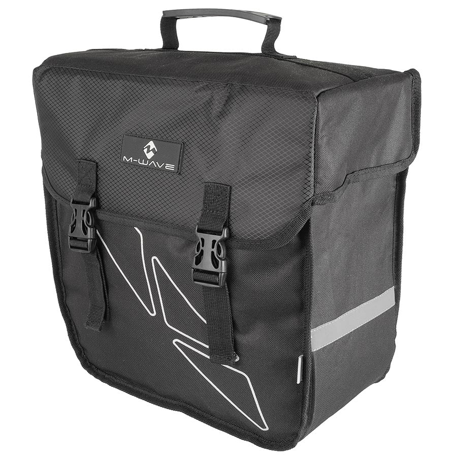 M-Wave Amsterdam Single Pannier Left Black