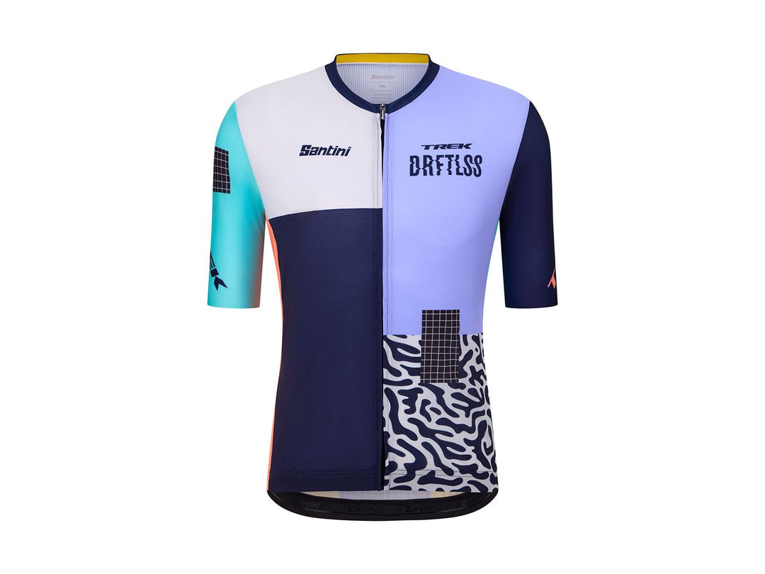 Santini Trek Driftless Replica Large Blue Jersey