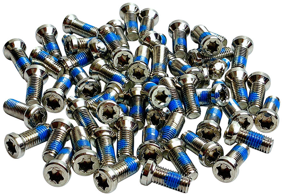 Wheels Manufacturing Direct Mount Gravel Chainring Bolts - One pack of 50 bolts For 8-Bolt Chainring M4 T20