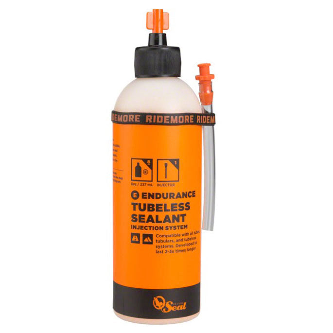 Orange Seal Endurance Tubeless Tire Sealant 8oz Bottle - Inject