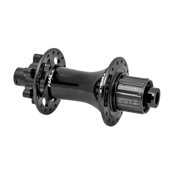 Halo MT-SS Mantradrive Disc Rear Hub 12x142mm 32h Black