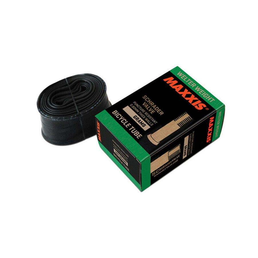 Maxxis Welter Weight Tube 0.8mm Schrader Removable Length: 48mm 26'' 1.50-2.50 165g