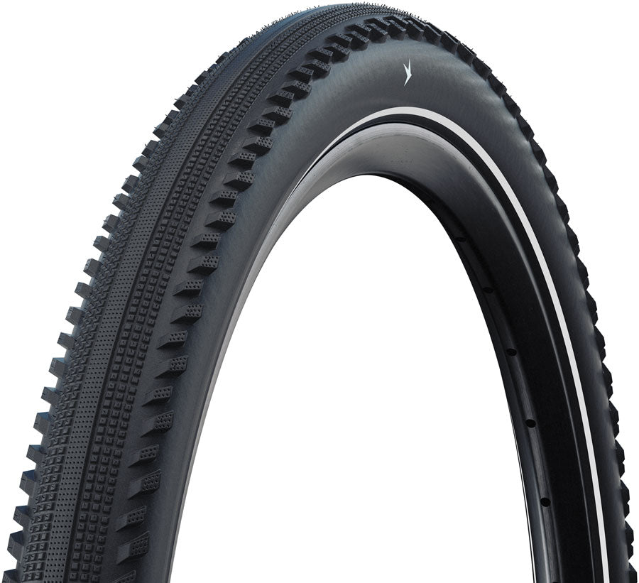 Schwalbe Motion Hurricane Tire - 26 x 2.10 Clincher Wire BLK/Reflex Standard RaceGuard Addix E-50