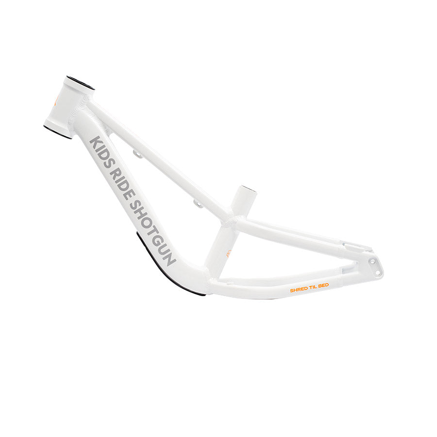 Kids Ride Shotgun Dirt Hero Frame White
