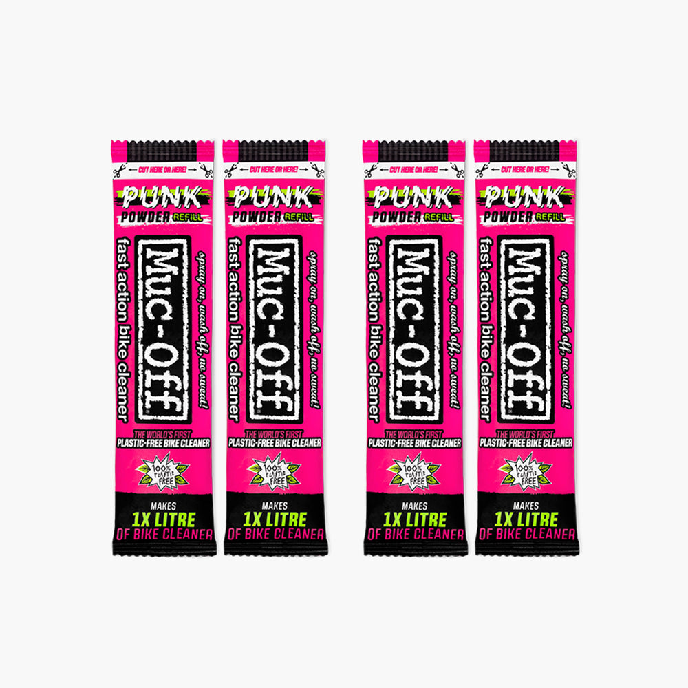 Punk Powder Bike Cleaner - 4 Pack - 4 PACK - MAKES 4L OF NANO TECH CLEANER