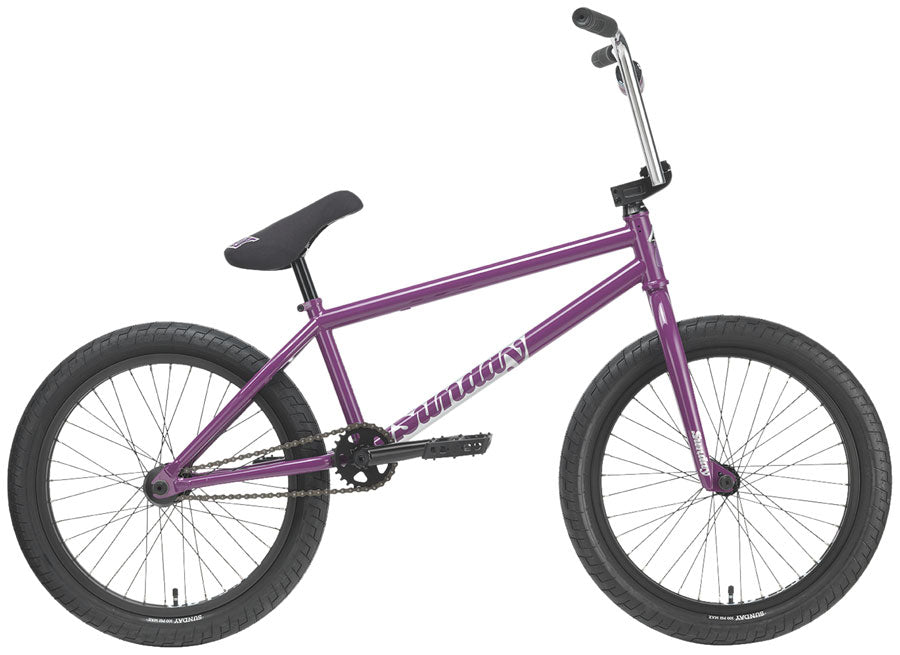 Sunday Street Sweeper BMX Bike - 20.75" TT Gloss Berry