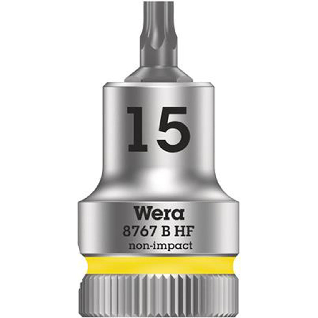Wera Tool 8767 B HF Torx Zyklop 3/8" Drive Torx Socket T15  