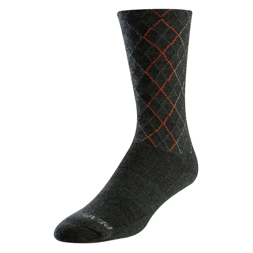 Merino Thermal Socks - FOREST/FLAME CROSSING / M