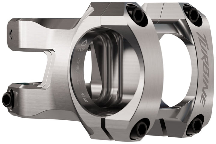 RaceFace Turbine Stem - 50mm 35mm Clamp +/-0 1 1/8" Silver