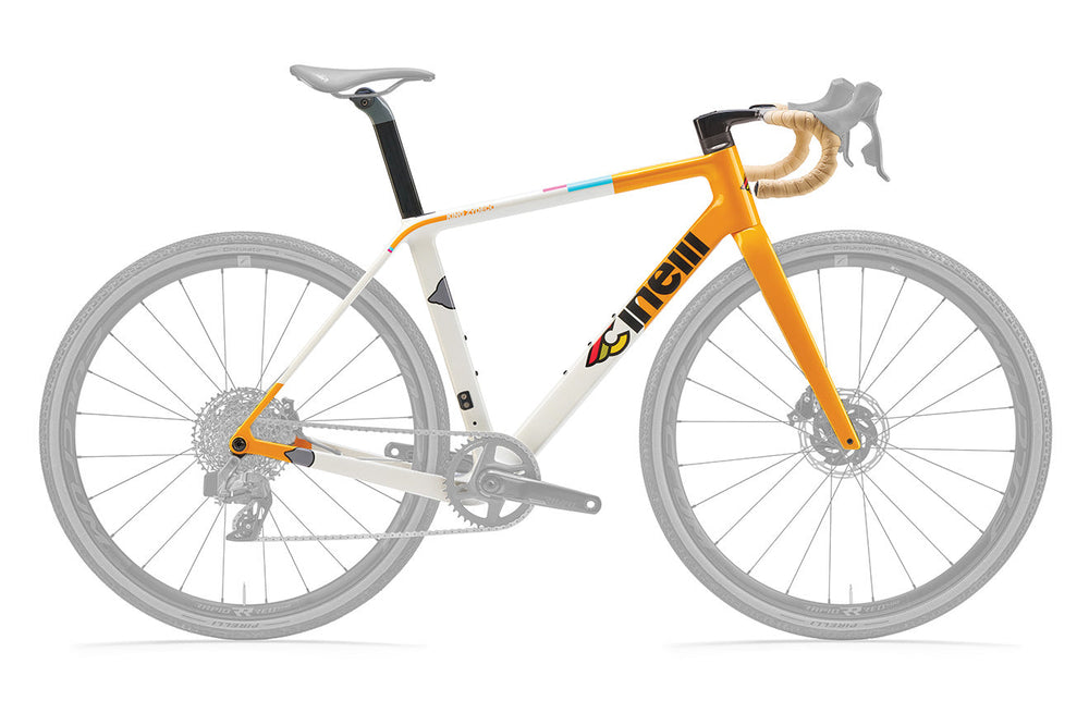 KING ZYDECO 2 - FRAMESET - Orange Safari / L/48/HB-110X420