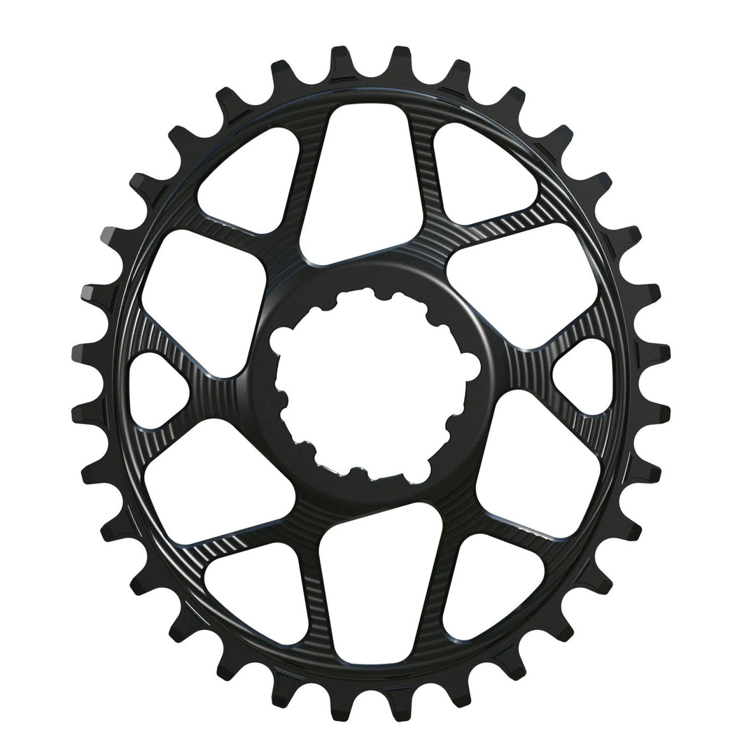 Works Components Oval Chainring SRAM 3-Bolt 30T Boost 3mm Blk