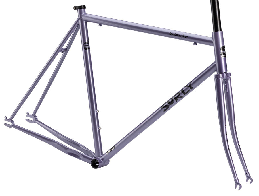 Surly Steamroller Frameset - 700c Steel Anxious Lavender 49cm