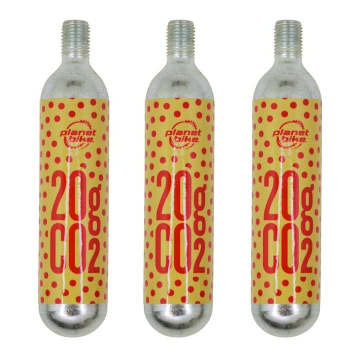 Planet Bike CO2 cartridges 20g Threaded 3pcs