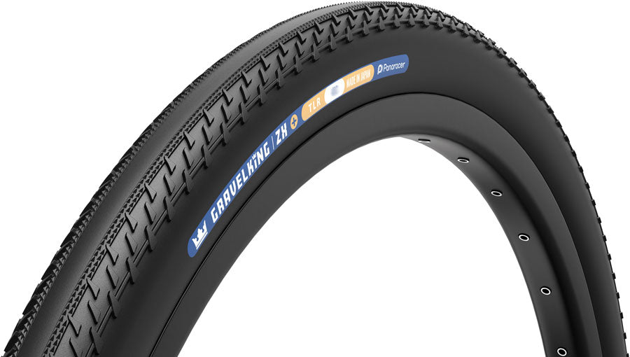 Panaracer GravelKing ZX Plus Tire - 700 x 35 Tubeless Folding Black